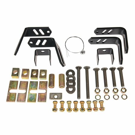 HUSKY TOWING HITCH FIFTH WHEEL MOUNTING KIT, UNIVERSAL 4-BOLT INSTALL KIT 31563